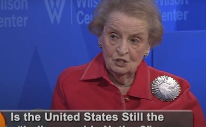 Image Madeleine Albright