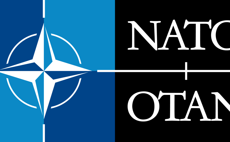 NATO logo landscape