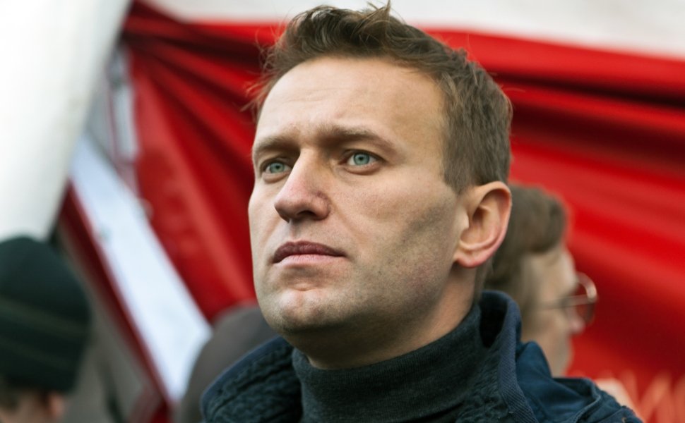 Alexey Navalny. Demonstration in Russia. Russian March on the day of national unity in the Moscow district of Lublino, November 4, 2011, Moscow, Russia