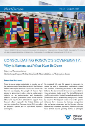 Cover of Consolidating Kosovo's Sovereignty: Why it Matters, and What Must Be Done