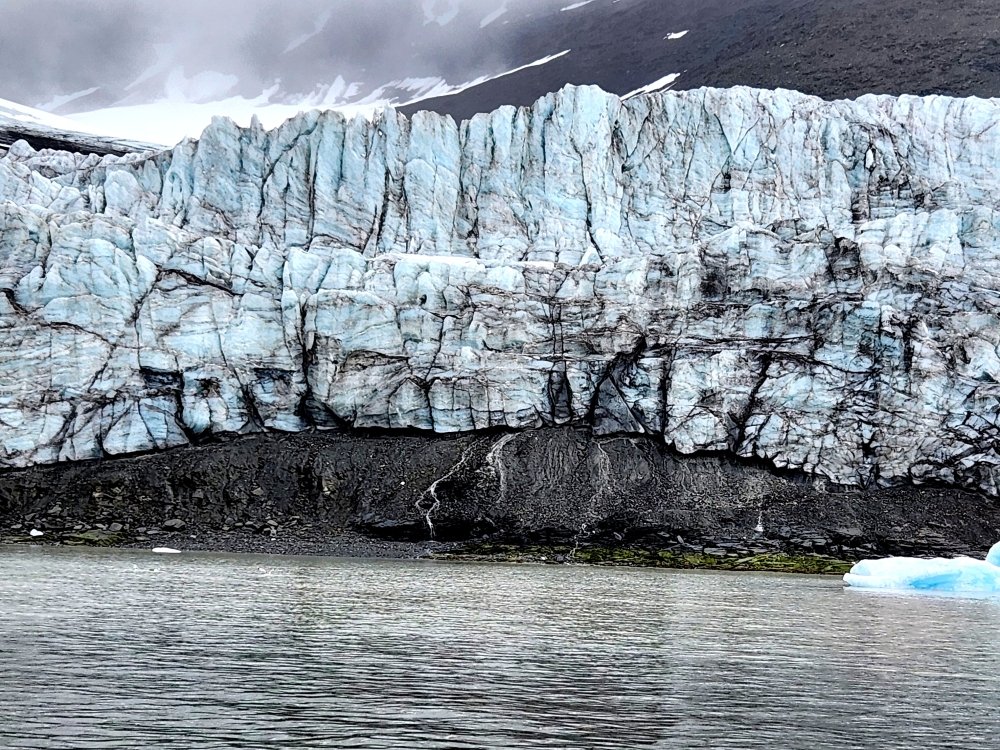 Glacier melting