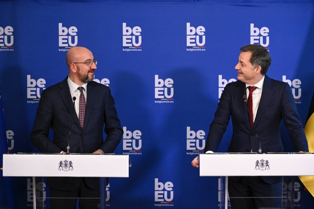 Charles Michel and Alexander De Croo